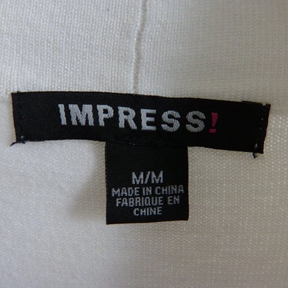 Impress white shrug sweater - Picture 2 of 2